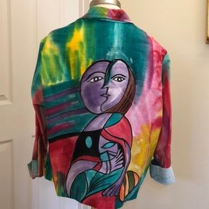 Artistic over shirt / light jacket